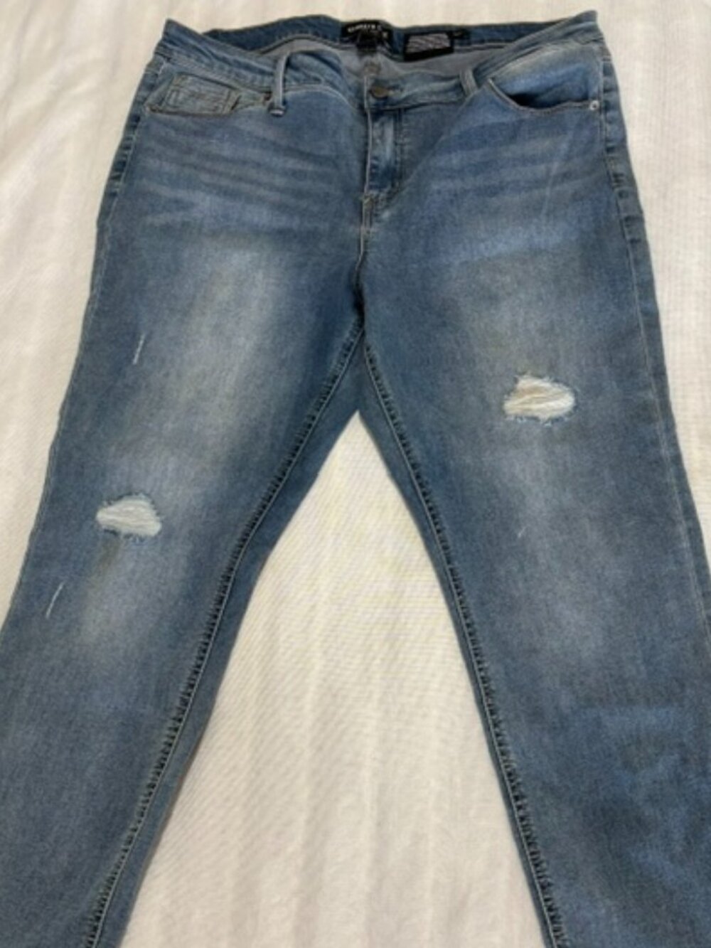 Keneth Cole Blue stretch denim jeans